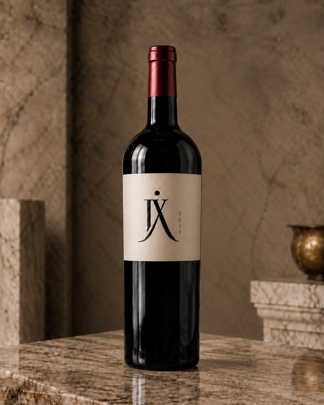 Ninth Acre 2024 Signature Red Wine, shown whole